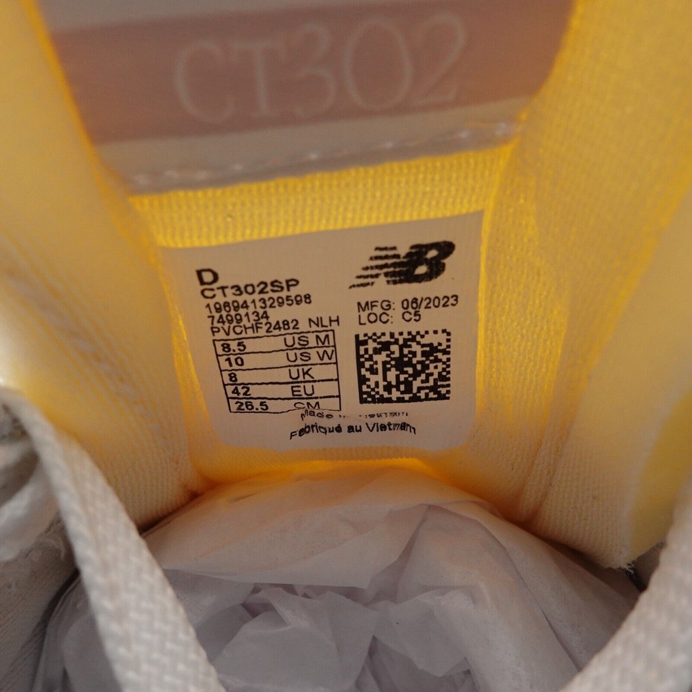 NEW New Balance CT302 Platform Sneakers CT302SP White - Picture 6 of 16